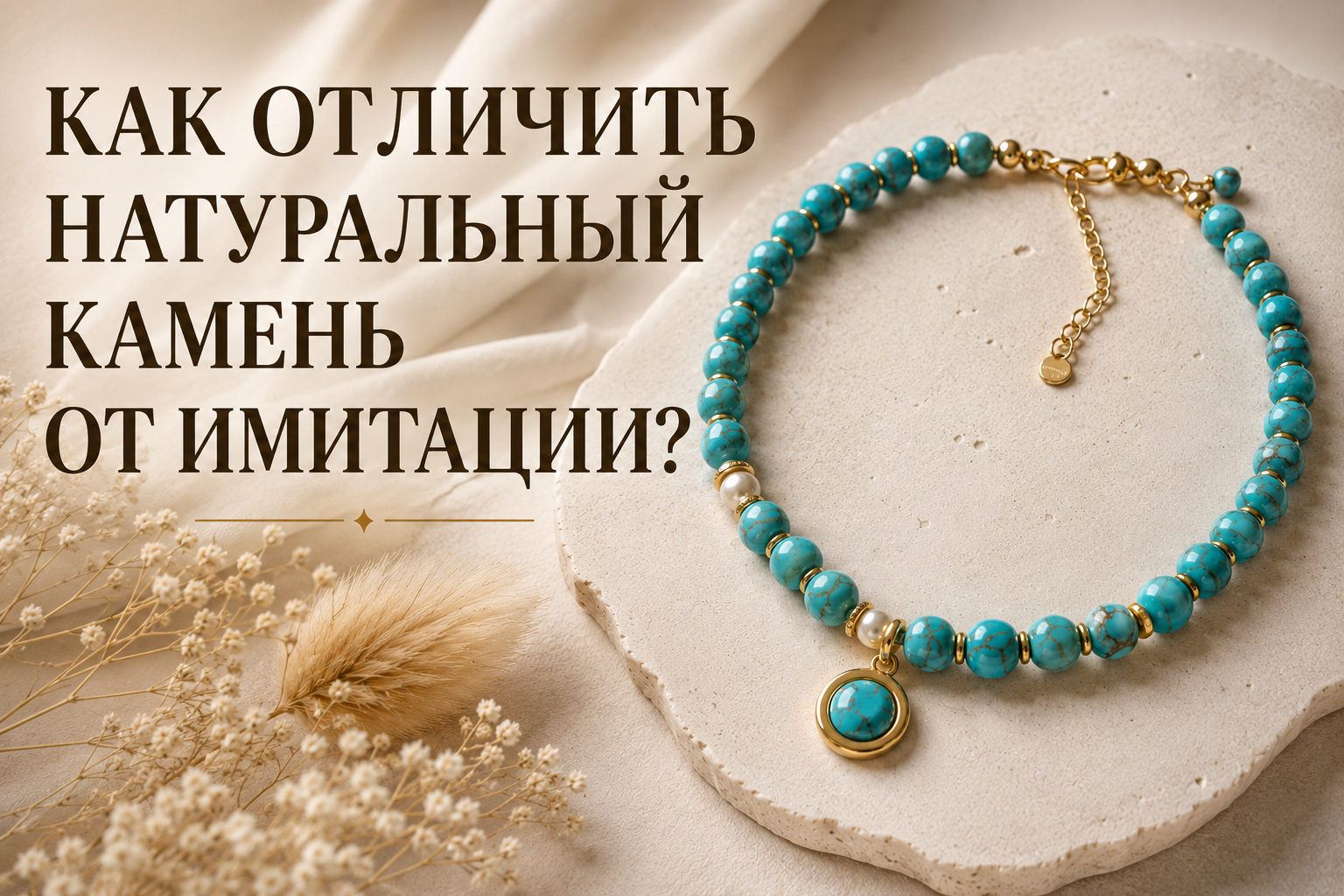 Как отличить натуральный камень от имитации?