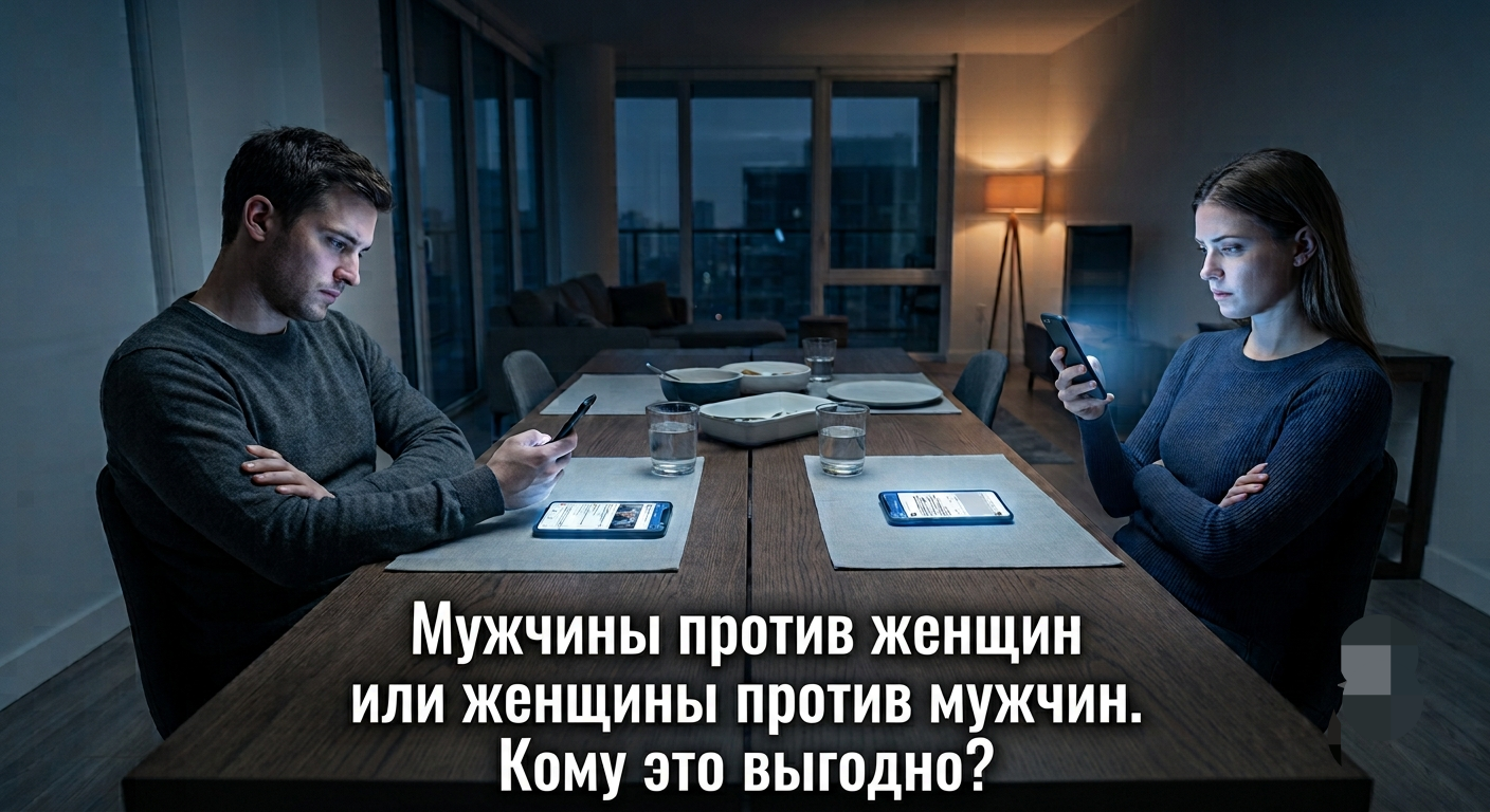 «Как социальные сети учат мужчин и женщин ненавидеть друг друга»