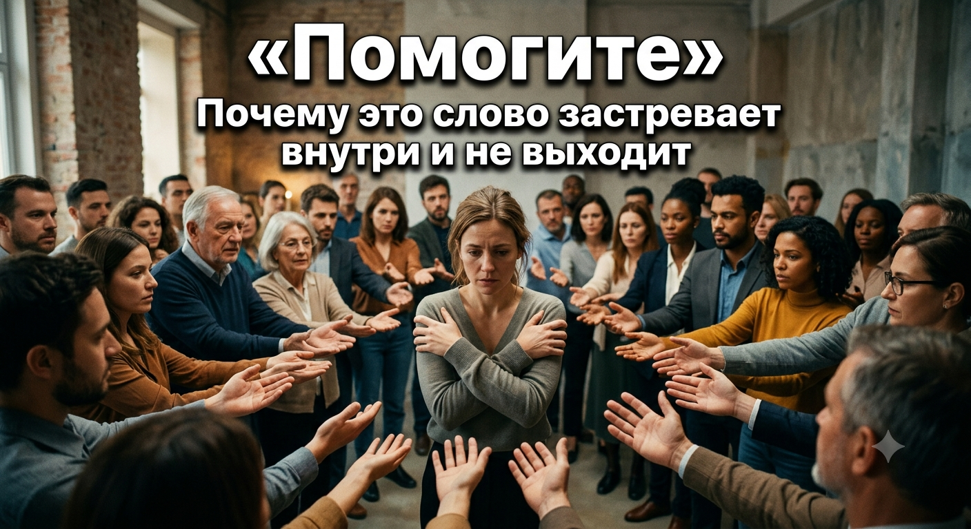 «Попросить о помощи. Почему для одних это просто, а для других - почти невозможно»