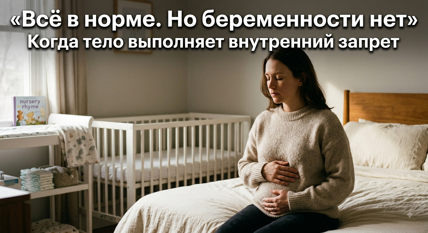 «Тело не беременеет. И дело может быть совсем не в здоровье»