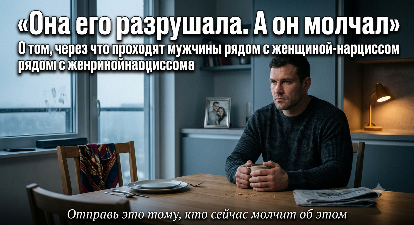«Когда нарцисс - она. О чём молчат мужчины»