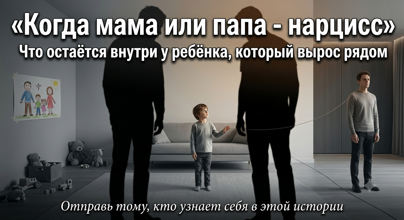 «Когда мама или папа - нарцисс. Что происходит с детьми, которые выросли рядом»