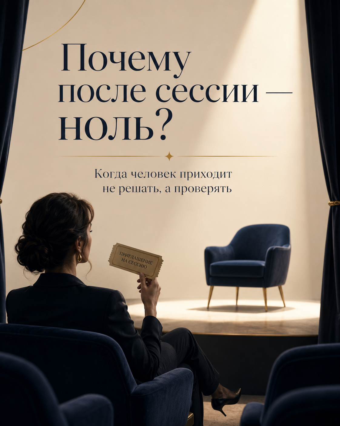 Какой заход на сессию, марафон или диагностику заранее обречён на нулевой результат?