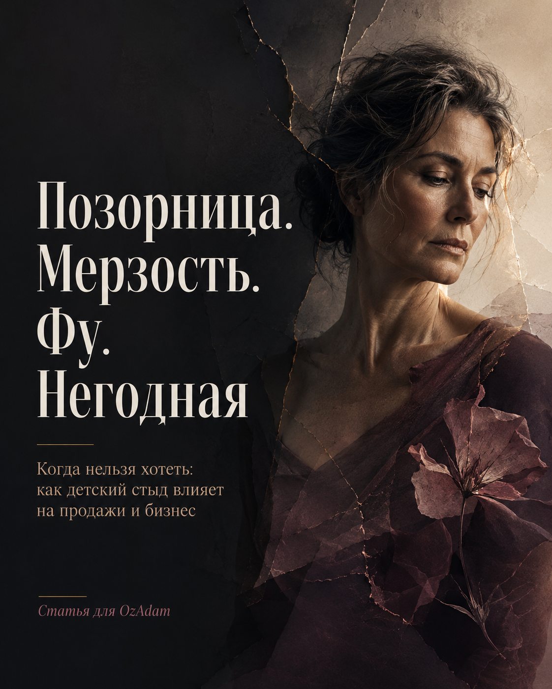 «Позорница. Мерзость. Фу. Негодная»