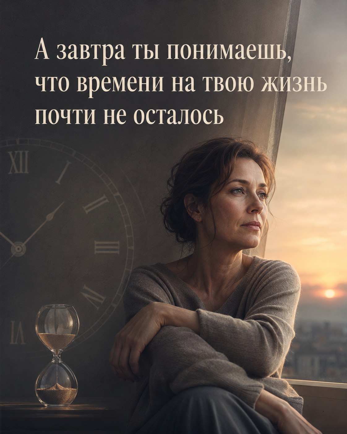 Ты всю жизнь исполняла чужие желания. А на свои уже не осталось времени