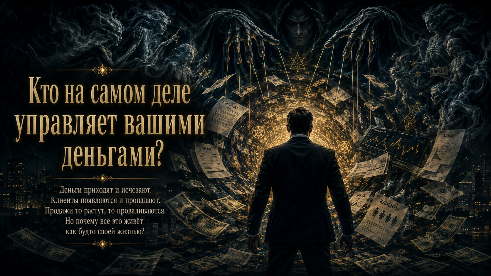 Мистика в деньгах и бизнесе. Кто на самом деле управляет вашими деньгами?