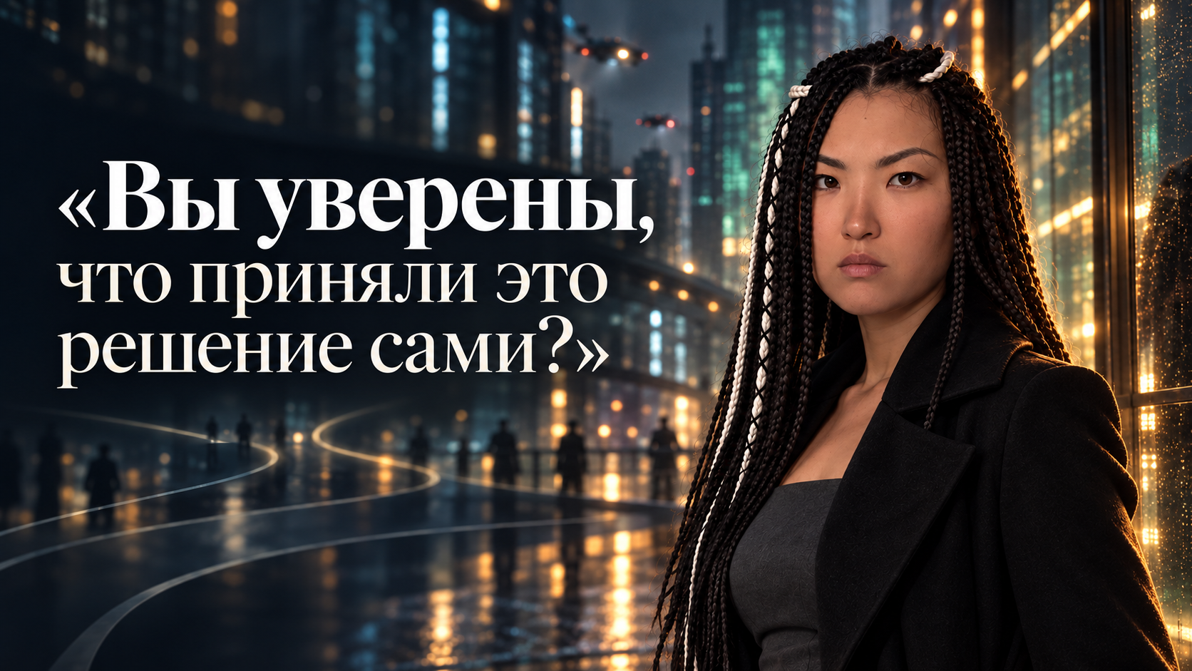 Вы уверены, что приняли это решение сами?